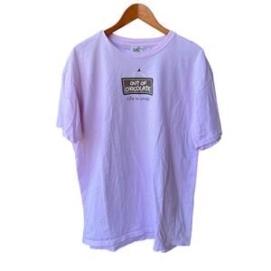 Life Is Crap Tshirt Out Of Chocolate Size XXL